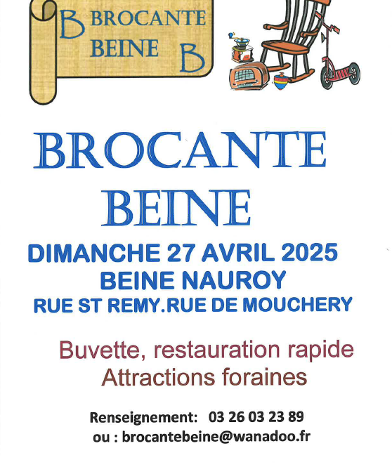 [ASSOCIATION] : Brocante