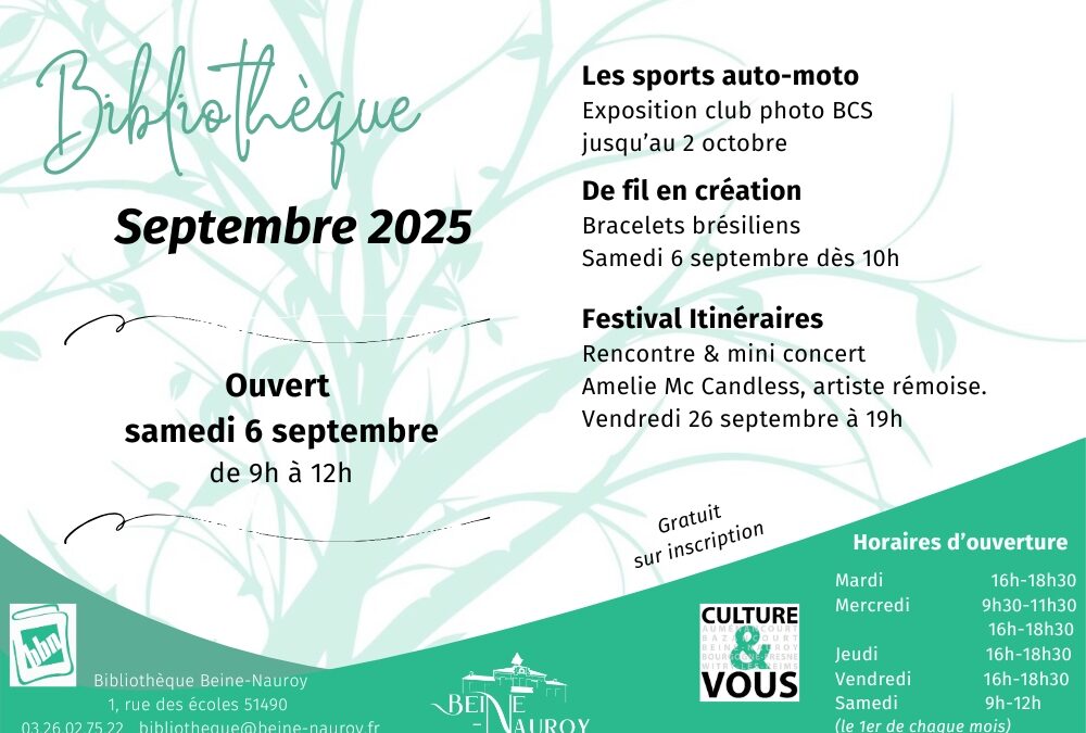 📚 [BIBLIOTHÈQUE] : Ani...