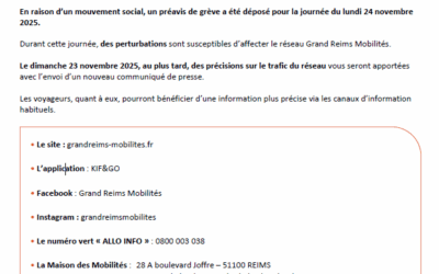 [GRAND REIMS MOBILITÉS...