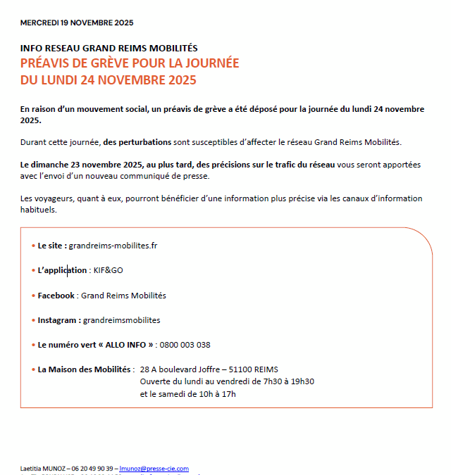 [GRAND REIMS MOBILITÉS...