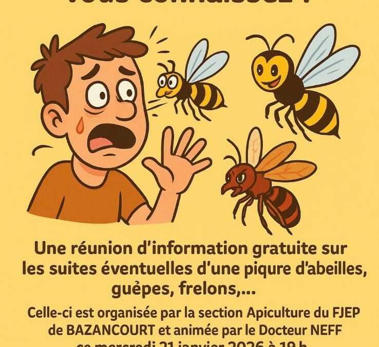 [RÉUNION] : Piqûre d&r...