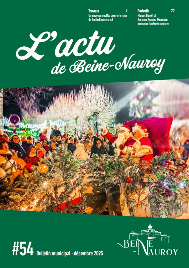 Couverture L'Actu de Beine-Nauroy N°40