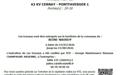 ⚠️[TRAVAUX D&rsquo;ÉLA...