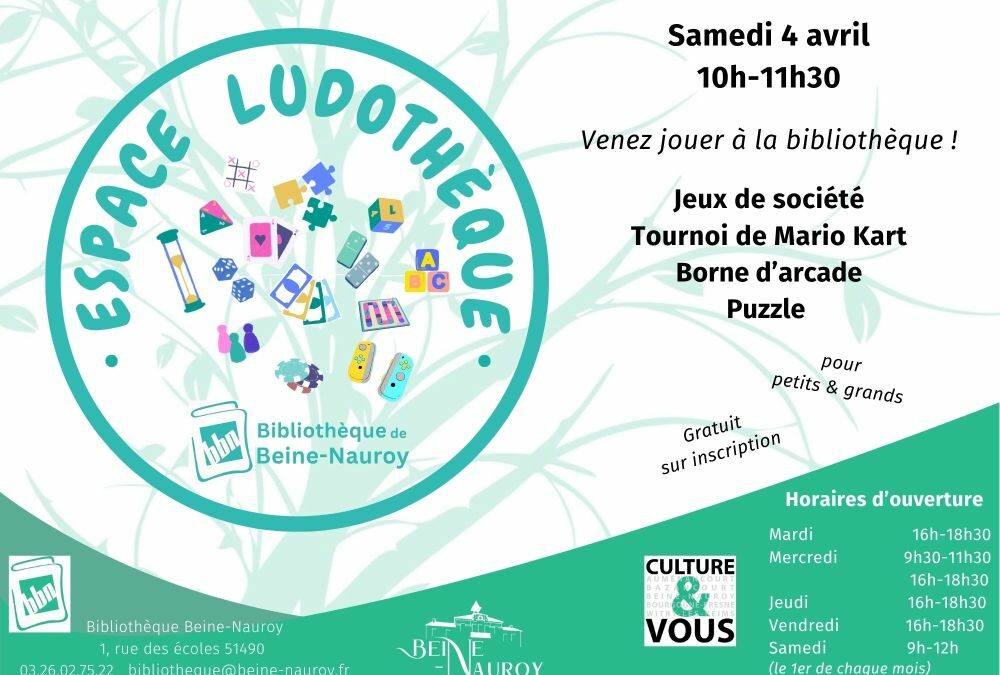 📚🐣 [Samedi 4 avril : u...