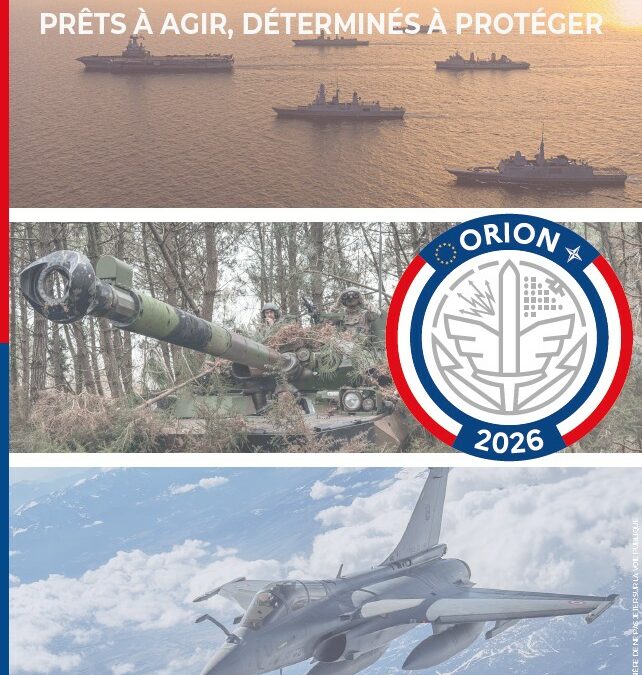 🪖[EXERCICE ORION 2026]