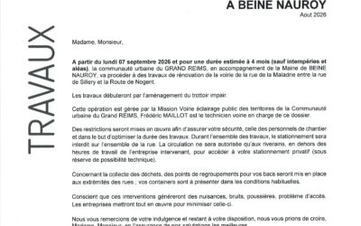 🚧[INFORMATION TRAVAUX...