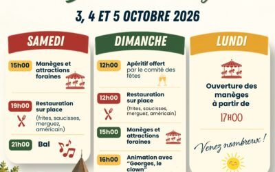 🎊 [FÊTE PATRONALE] : ...