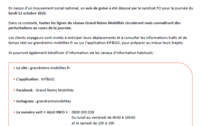 [GRAND REIMS MOBILITÉS...